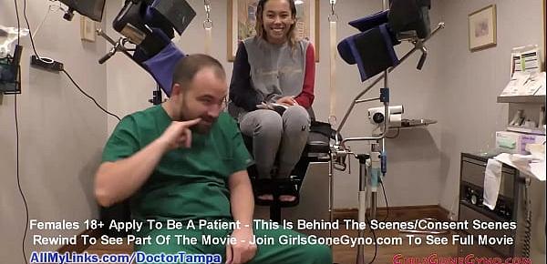 $CLOV - Watch As Kalani Luana Get Hers Yearly Physical From Doctor Tampa At GirlsGoneGyno.com